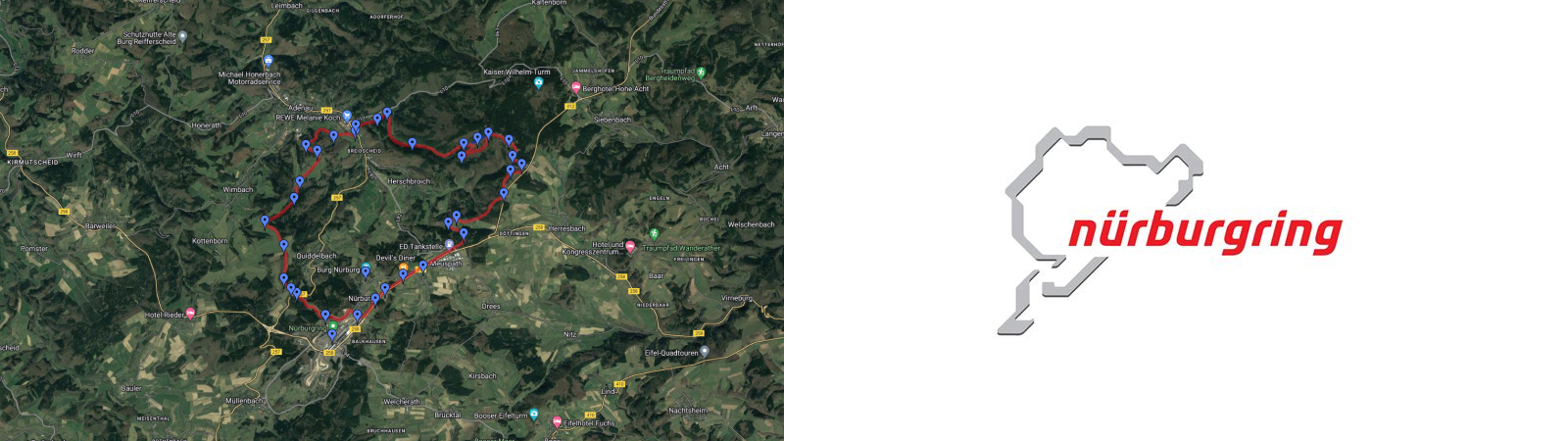 Drive the Nurburgring in Google Maps - A+E Interactive